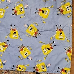 Child's 41x41 SPONGEBOB Hand Tied Blanket